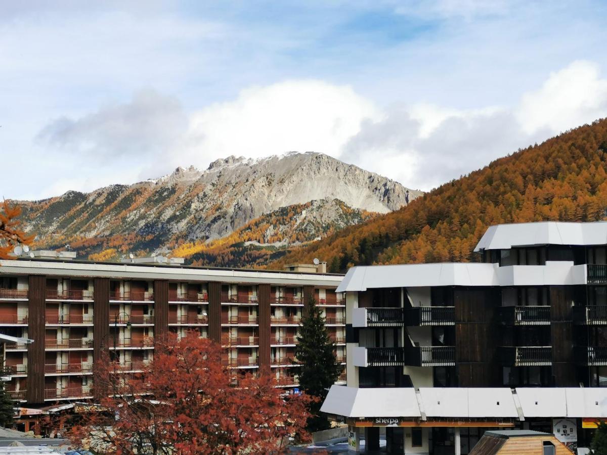 Grand studio 4 à 6 personnes, au pied des pistes Vars (Hautes-Alpes) Exterior foto
